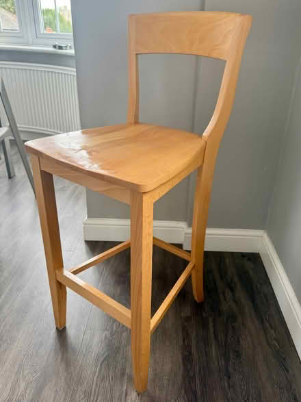 Photo of free Three Kitchen Wooden Bar Stools (Welwyn AL6) #1