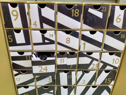 Photo of free John Lewis Advent Calender Box (empty) (Upton CH2) #2