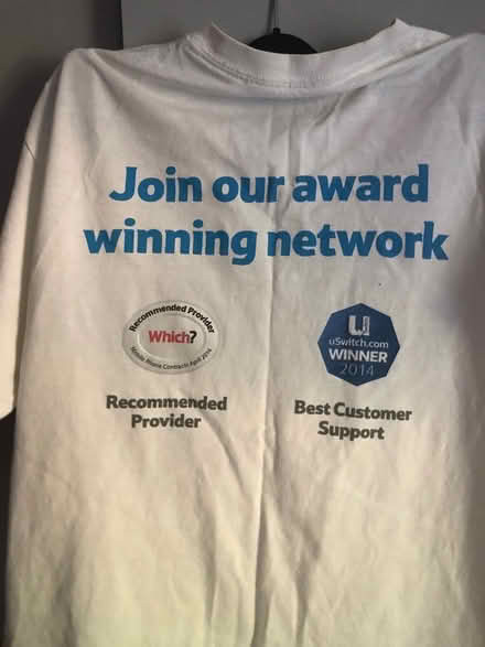 Photo of free Tesco mobile t shirt (Letchworth SG6) #2