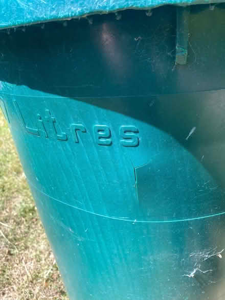 Photo of free Plastic dustbin with lid (East Twerton) #3