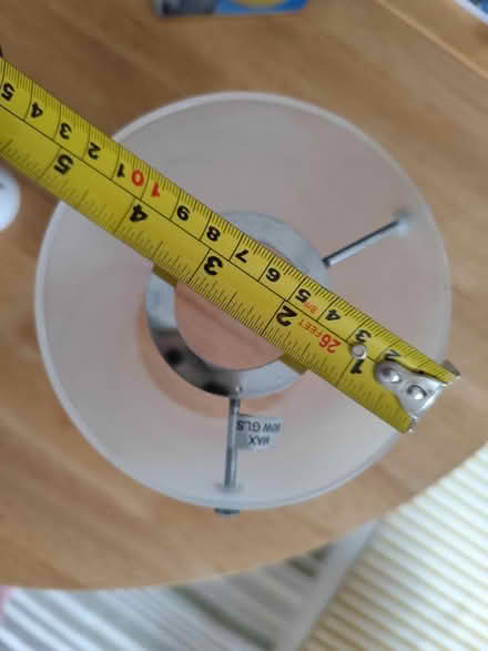 Photo of free Light fitting - frosted glass (Stepney Green, E1) #1