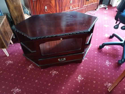 Photo of free Corner TV cabinet (Davyhulme M41) #1