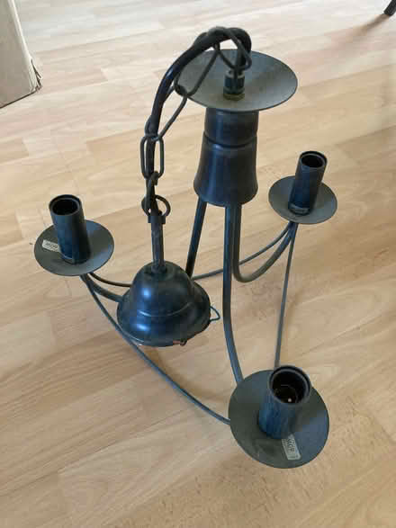 Photo of free 3 arm chandelier (working but temperamental) (Southfields SW18) #2