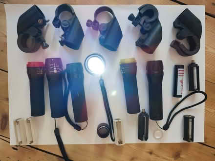 Photo of free Selection of generic bright LED torches and bike brackets (Bishopston BS7) #1