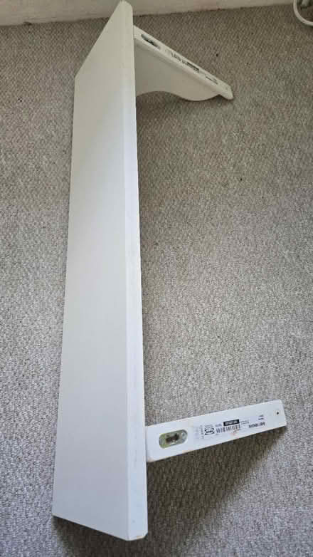 Photo of free IKEA white wooden shelf (Tunbridge Wells) #1