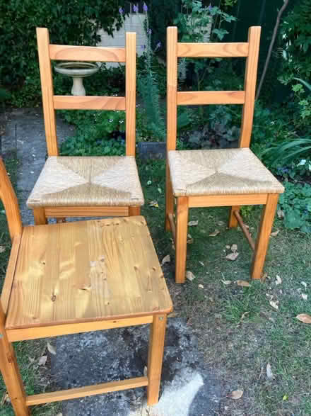 Photo of free Four IKEA chairs (GL52 (Fairview/Pittville)) #1