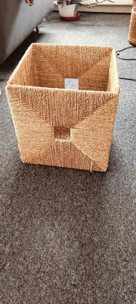 Photo of free IKEA wicker basket (Sw48hd) #1