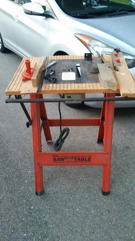 Photo of free Old table saw table (GTA) #1