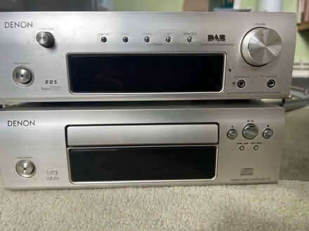 Photo of free Denon hifi amp, radio & CD player (Hoxton) #1