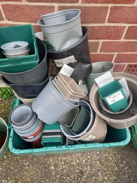 Photo of free Plastic plant pots (Greaves LA1) #1