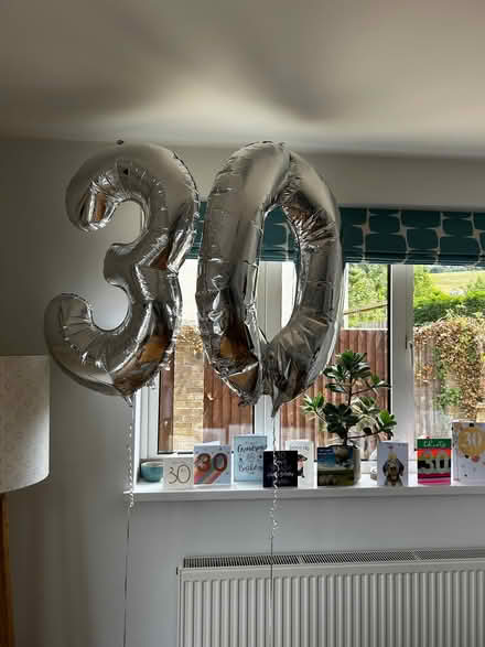 Photo of free 3 and 0 helium balloons (Old Sodbury BS37) #1