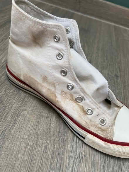 Photo of free Canvas High Top Trainers. Size 6. Some stains. (Southsea PO4) #2