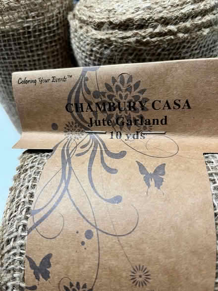 Photo of free jute garland (Near the old Sherman Hospital) #2