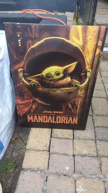 Photo of free Mandalorian Canvas (DA2) #1