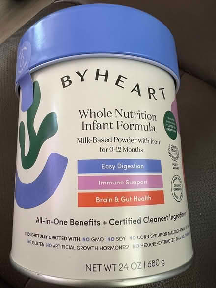 Photo of free BY HEART infant formula (Sunnyvale) #1