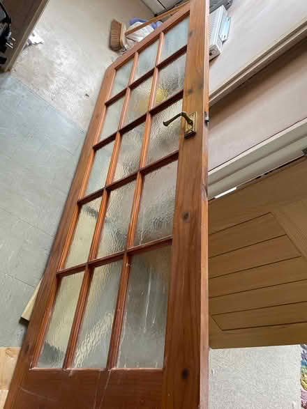 Photo of free Glass panel solid wood door (Broadwindsor DT83) #1