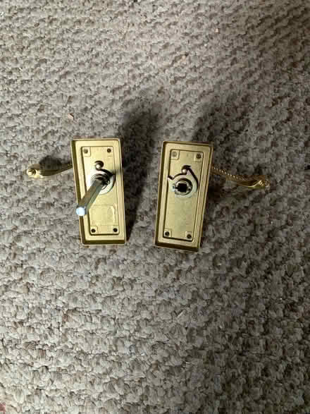 Photo of free Brass style door handles (Alnwickhill EH16) #2