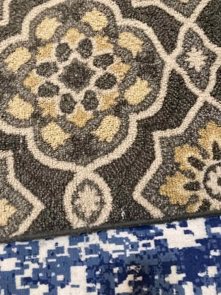 Photo of free “5 x 7” feet yellow & gray rug (Scaggsville) #4