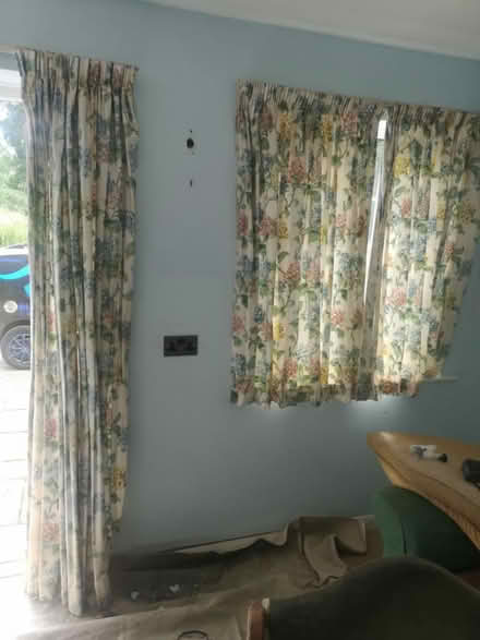 Photo of free Three pairs lined curtains (Deepcut) #1