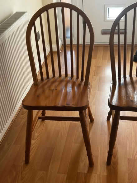 Photo of free Two wooden chairs (Top Amersham HP6) #1