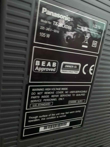 Photo of free Panasonic 26” TV (Wirksworth DE4) #4