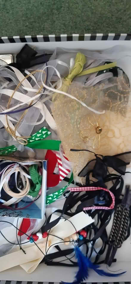 Photo of free Craft ribbons, bit & bobs (Old Town BN20.) #1