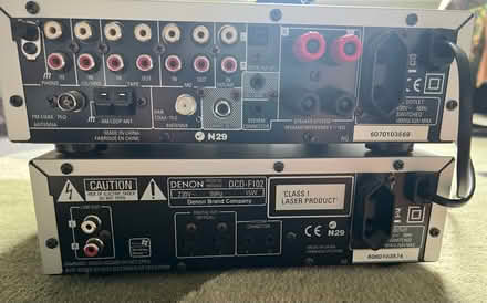 Photo of free Denon hifi amp, radio & CD player (Hoxton) #2