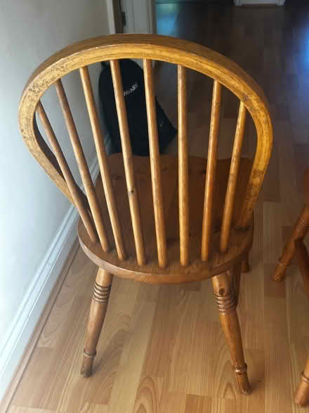 Photo of free Two wooden chairs (Top Amersham HP6) #3
