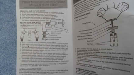 Photo of free Bath taps pillar fitting/shower incomplete (Wilmslow SK9) #2