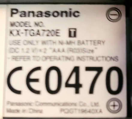 Photo of free Cordless phone (Ellistown LE67) #2