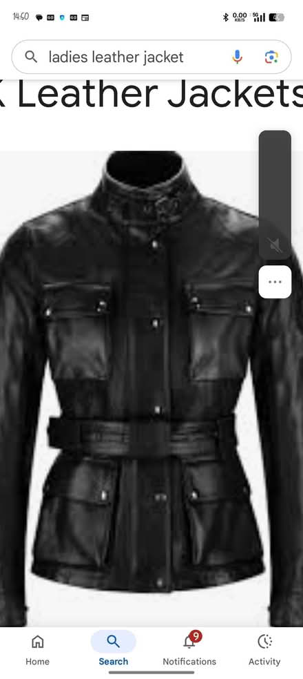 Photo of Ladies leather Jacket (Sandylands LA3) #1