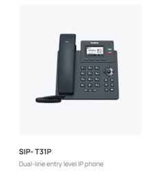 Photo of free YEALINK SIP-T31P - Dual line entry level IP Phone x 2 (Great Shelford CB22) #1