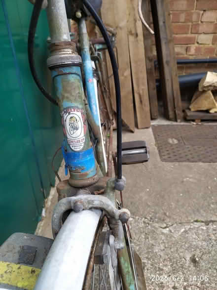 Photo of free Old Carlton bicycle (Hitchin SG5) #3