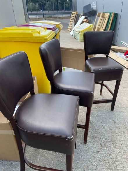 Photo of free Bar stools used (SE10 0FR) #2