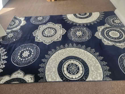 Photo of free Blue rug 2m by 3m (Kew TW9) #3