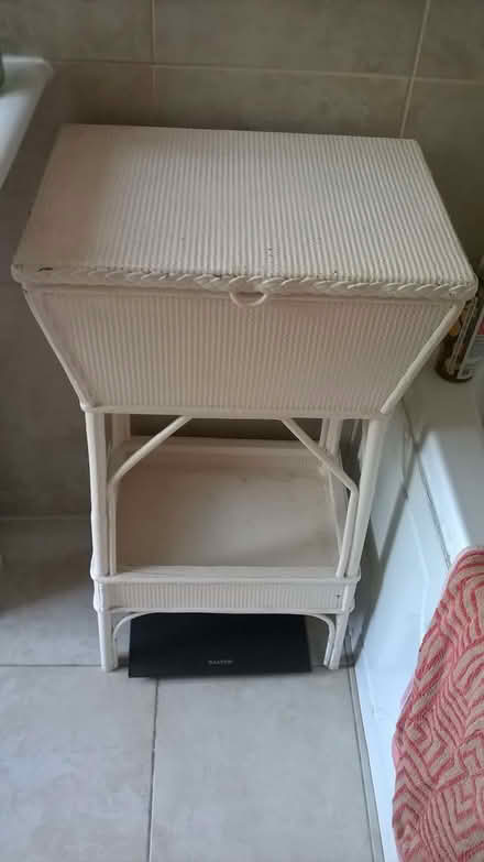 Photo of free Lloyd Loom style box thing (Ludlow SY8) #2
