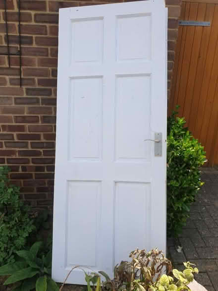 Photo of free 2 x internal white 6 panel doors (ME16 - Allington) #1