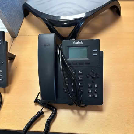 Photo of free YEALINK SIP-T31P - Dual line entry level IP Phone x 2 (Great Shelford CB22) #3