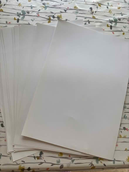 Photo of free A4 photo paper - bit yellowing on the edges (Far Bletchley MK3) #1