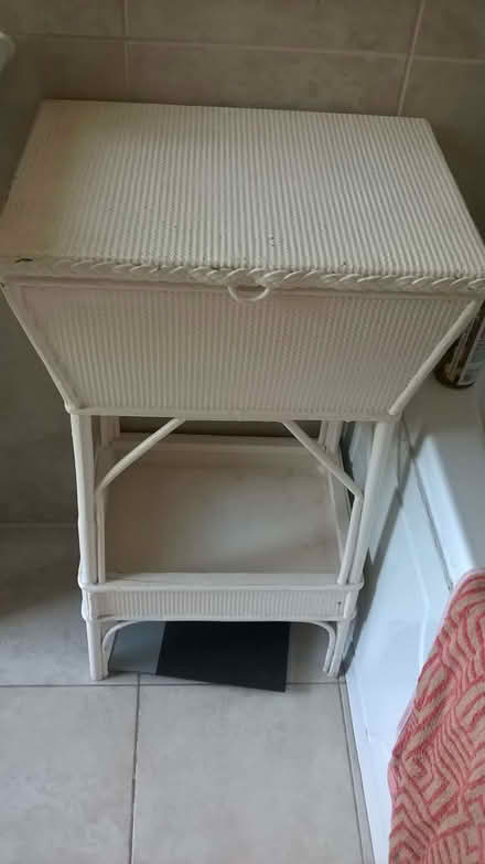 Photo of free Lloyd Loom style box thing (Ludlow SY8) #1