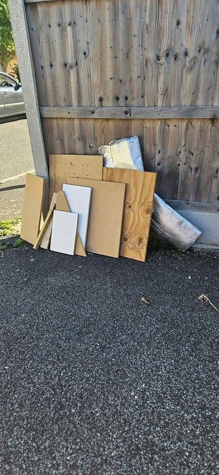 Photo of free Wood offcuts & silver insulation (Clacton, CO16 7) #1