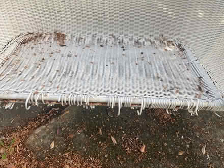 Photo of free Wicker porch swing (San Anselmo) #2