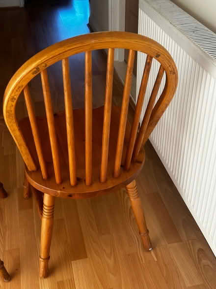 Photo of free Two wooden chairs (Top Amersham HP6) #2