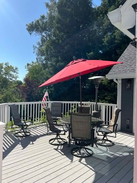 Photo of free Outdoor Dining Set and Umbrella (West Petaluma) #2