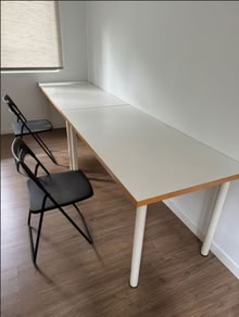 Photo of free IKEA Vika Grevsta table (Nailsworth) #1