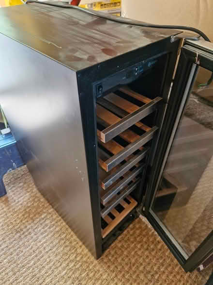 Photo of free Broken wine cooler fridge (Denton) #3
