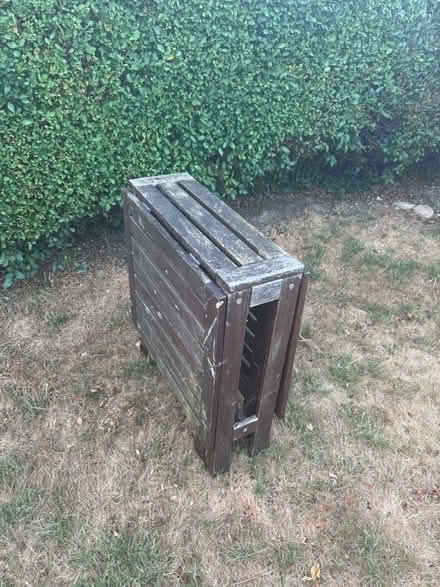 Photo of free Outdoor Table - extending (Watton at Stone SG14) #1