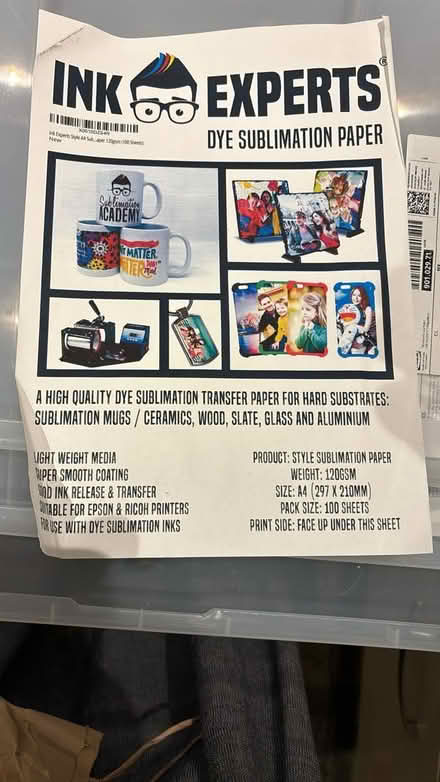 Photo of free Sublimation printer (Hoxton) #2