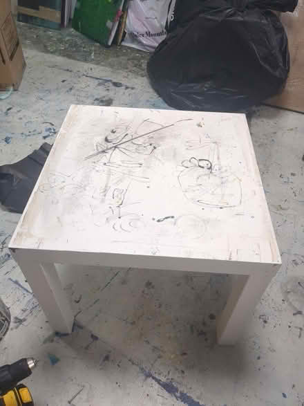 Photo of free White Ikea table (Woolwich) #1