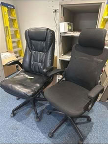 Photo of free Office Chairs (Need Repair) (Radclyffe Park M50) #1